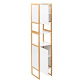 Colonne 2 portes, blanc Naturéo