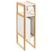 Dérouleur meuble avec réserve, blanc Naturéo