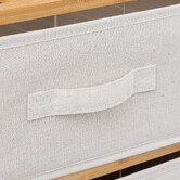 Étagère avec 3 paniers, bambou Tidy box