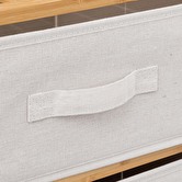 Étagère avec 5 paniers, bambou Tidy box