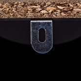 Meuble range-chaussures 3 tiroirs, noir/effet chêne Drawy