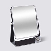 Miroir sur pied pivotant, métal 