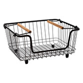 Panier en métal empilable, moyen format Blackwood