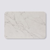 Tapis diatomite 39x60cm, blanc Léa