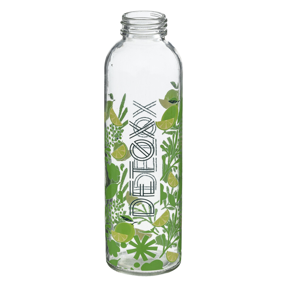 Bouteille réutilisable verre détox 0,5l
