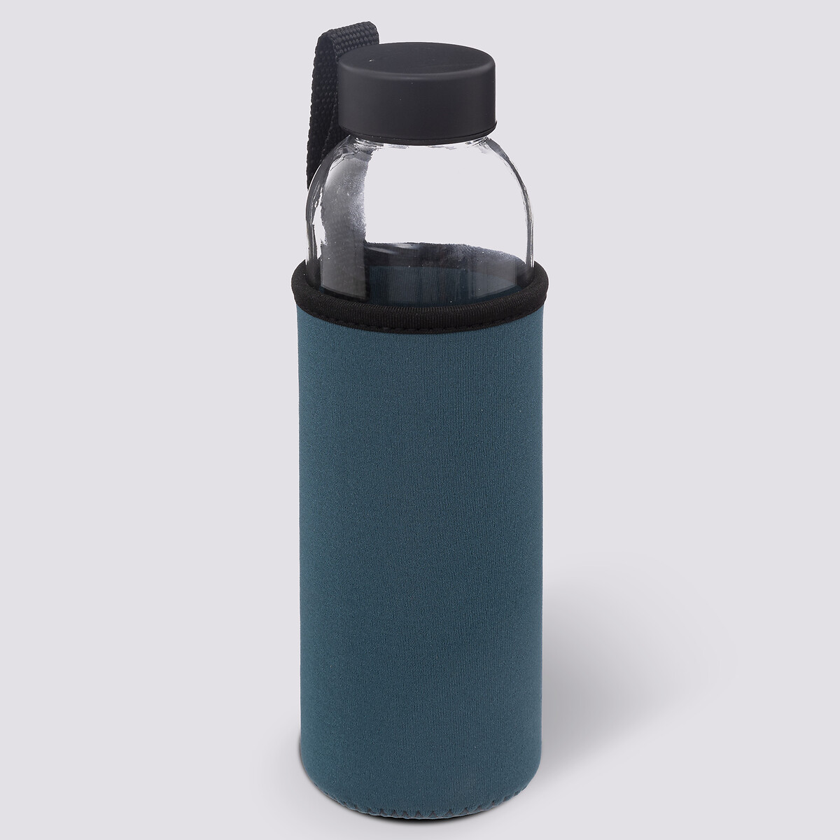 Bouteille réutilisable verre, housse néoprène 0,5l