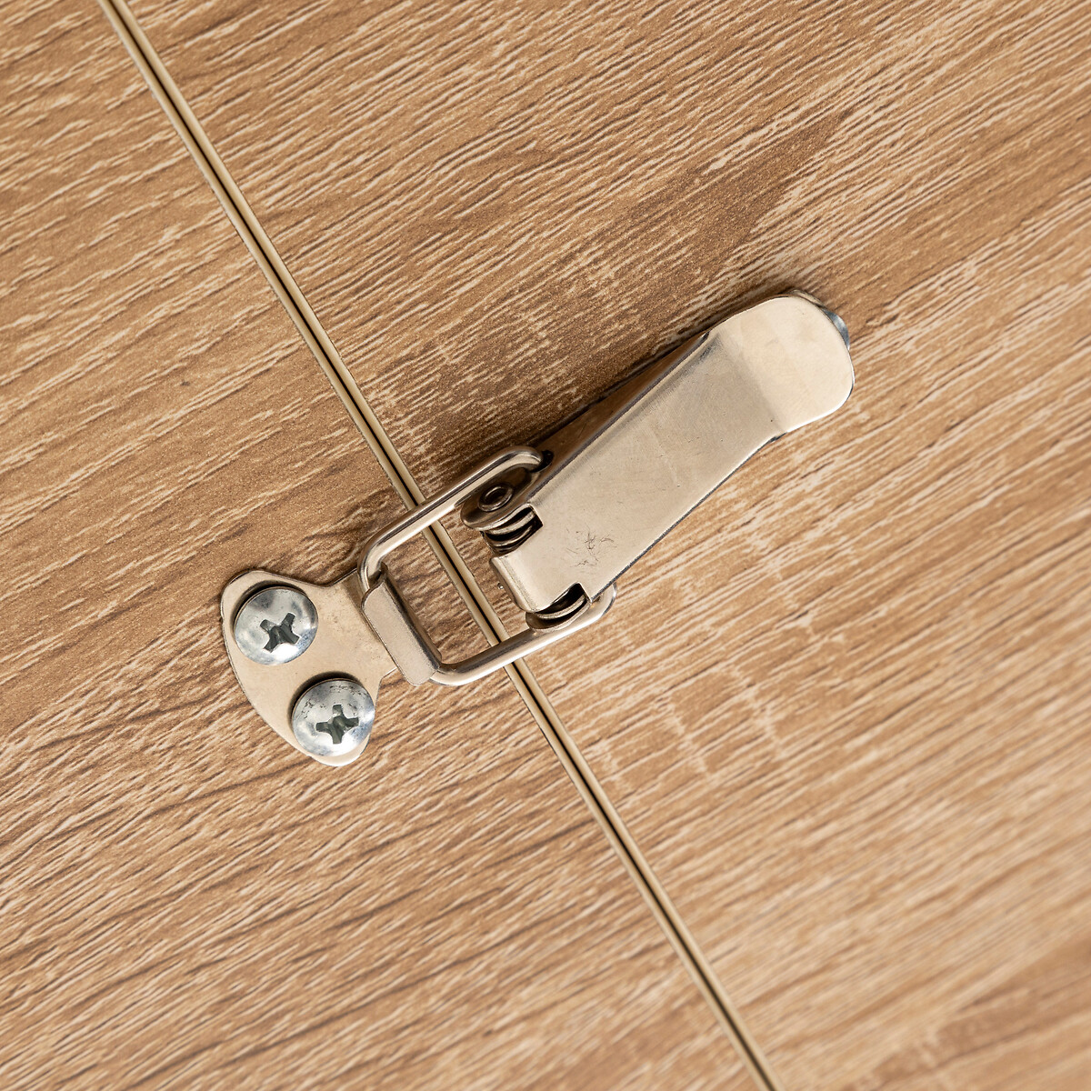 Table extensible 6/8 personnes, effet chêne naturel Aliaj