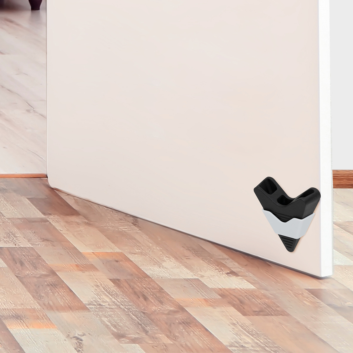 Stop porte avec support adhesif x2 Lock'