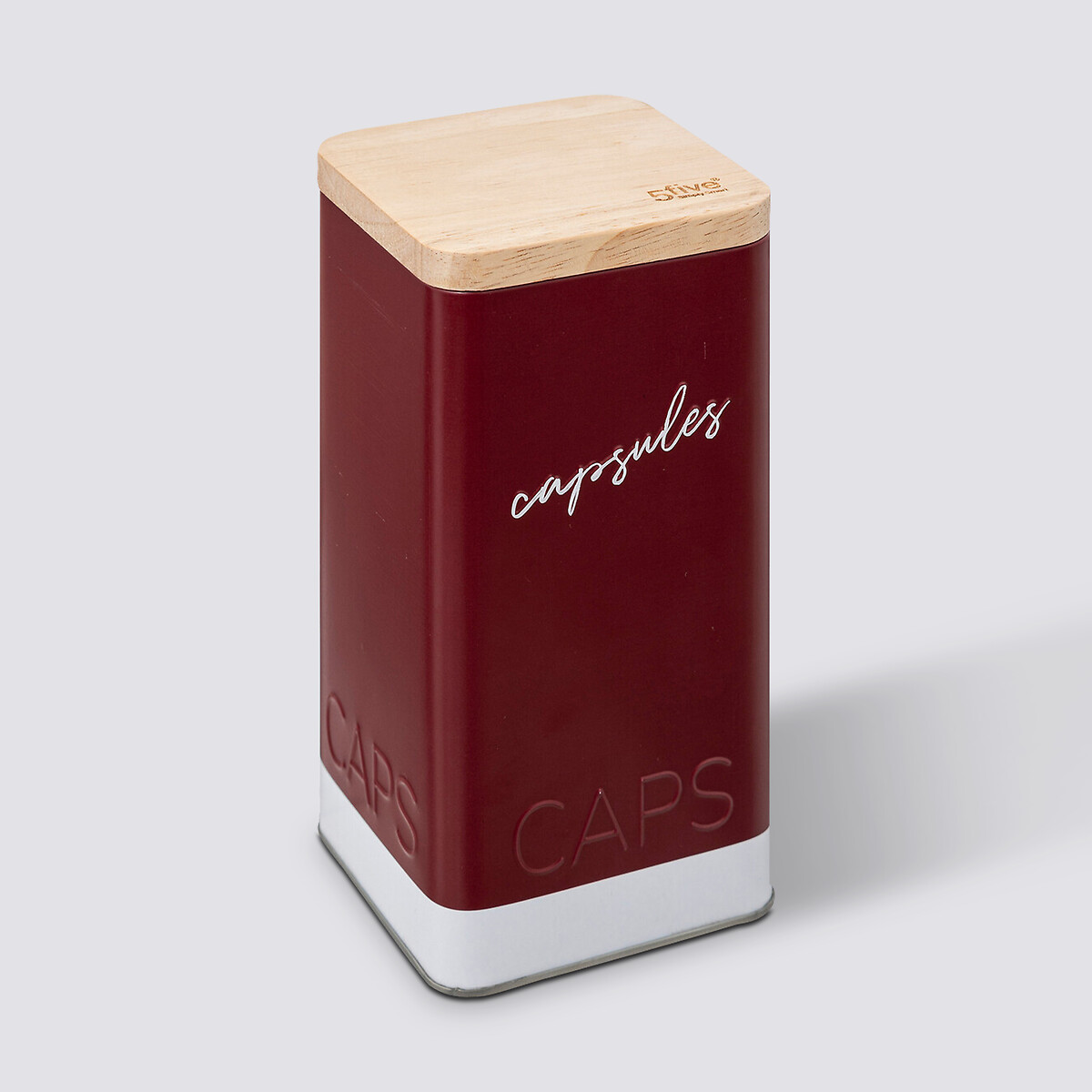 Boîte à capsules, bordeaux Color edition