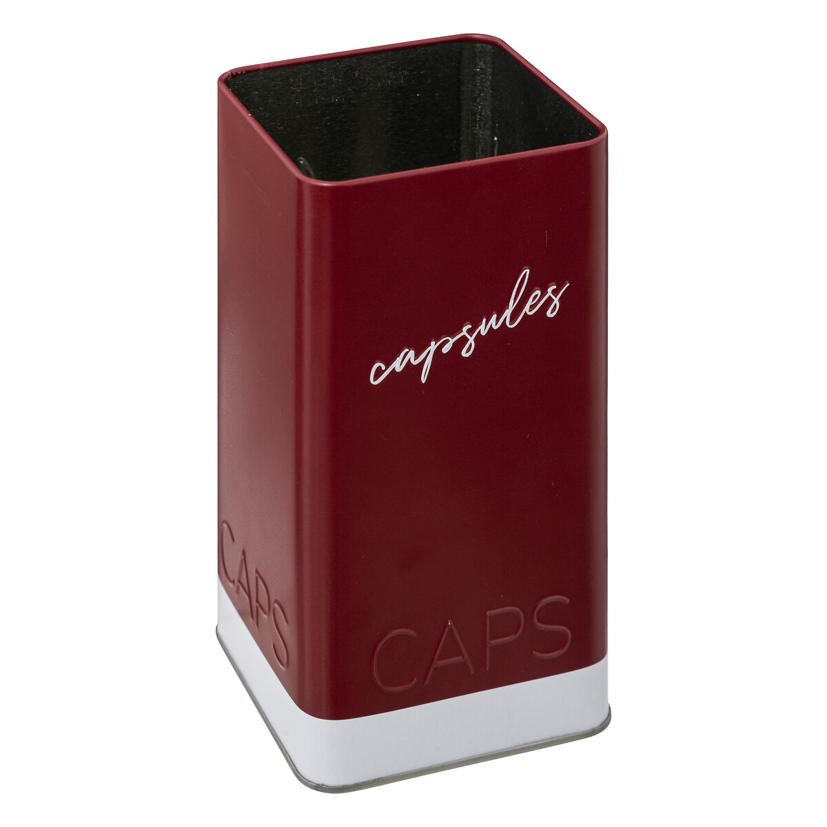 Boîte à capsules, bordeaux Color edition