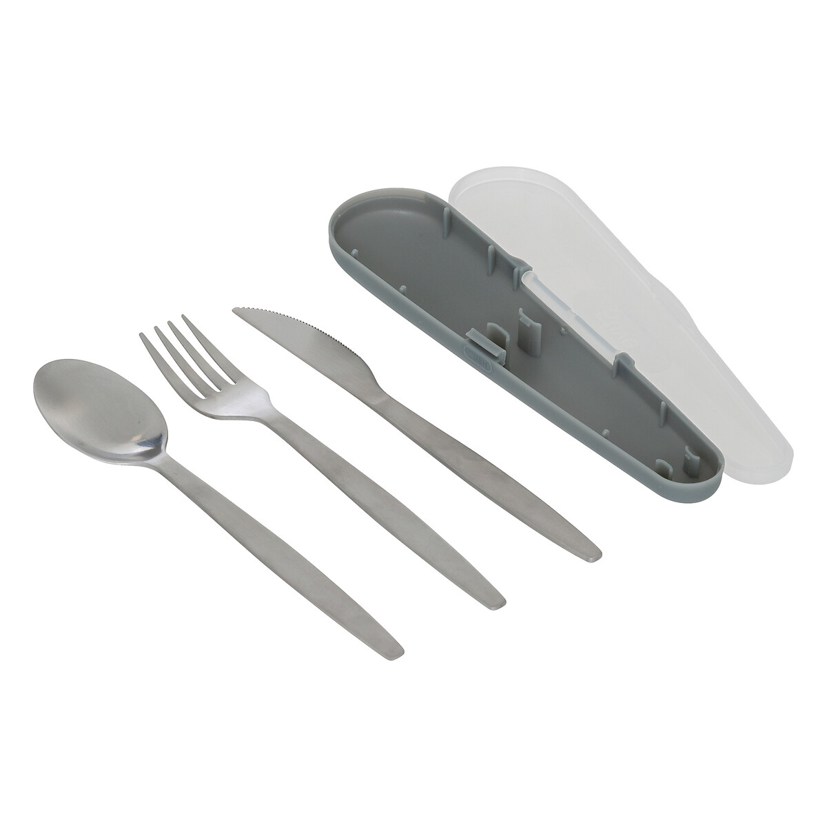 Set couverts et boites, inox 