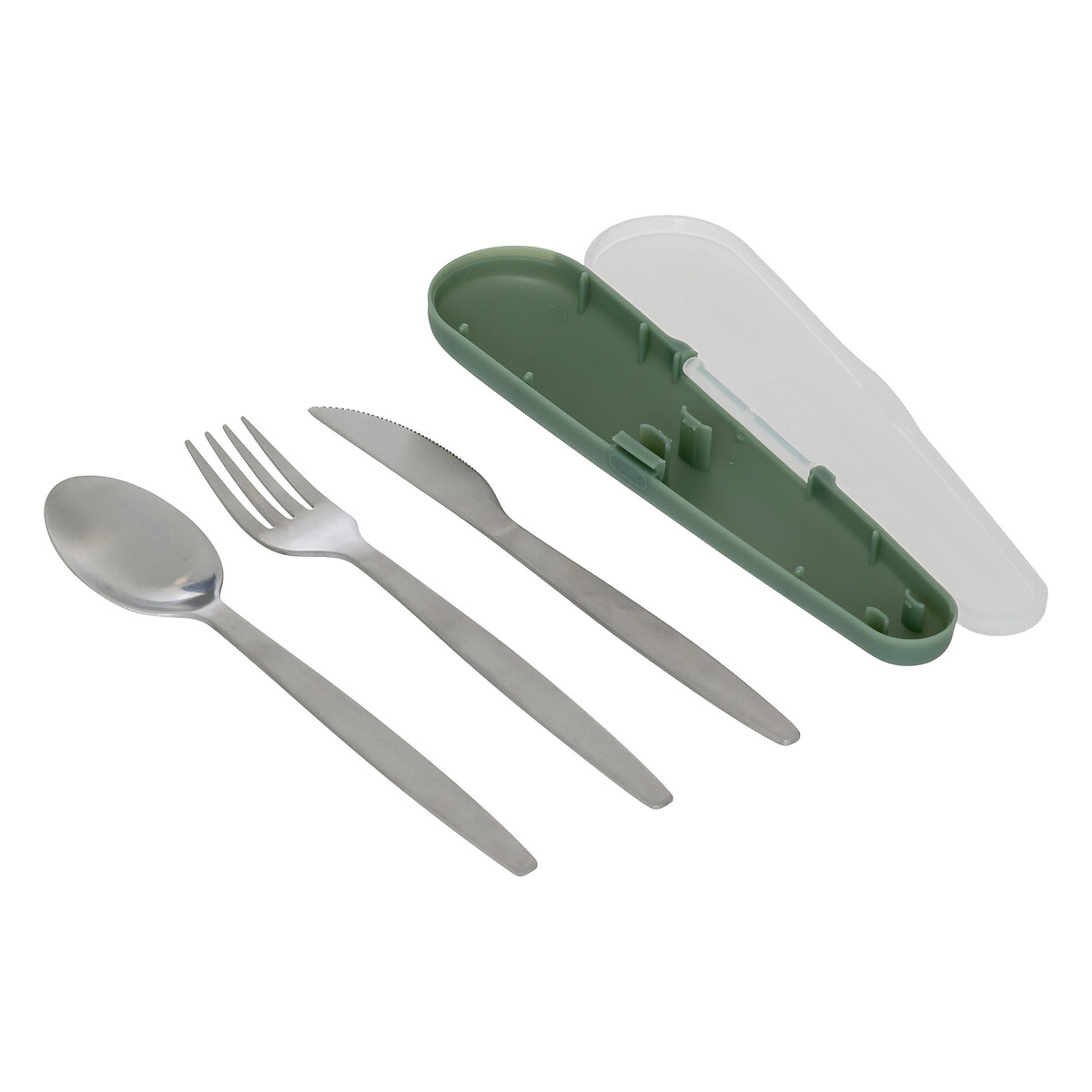 Set couverts et boites, inox 