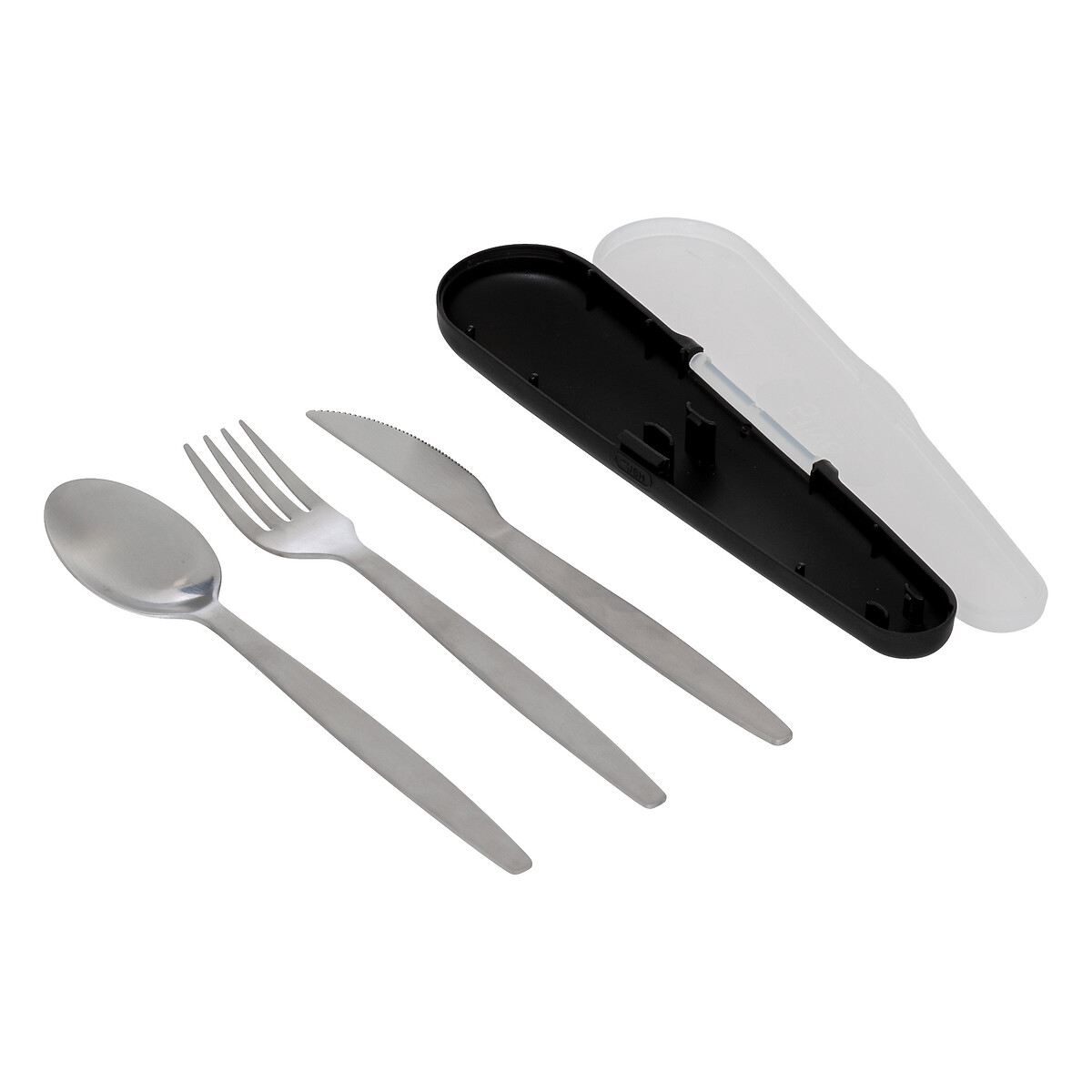 Set couverts et boites, inox 
