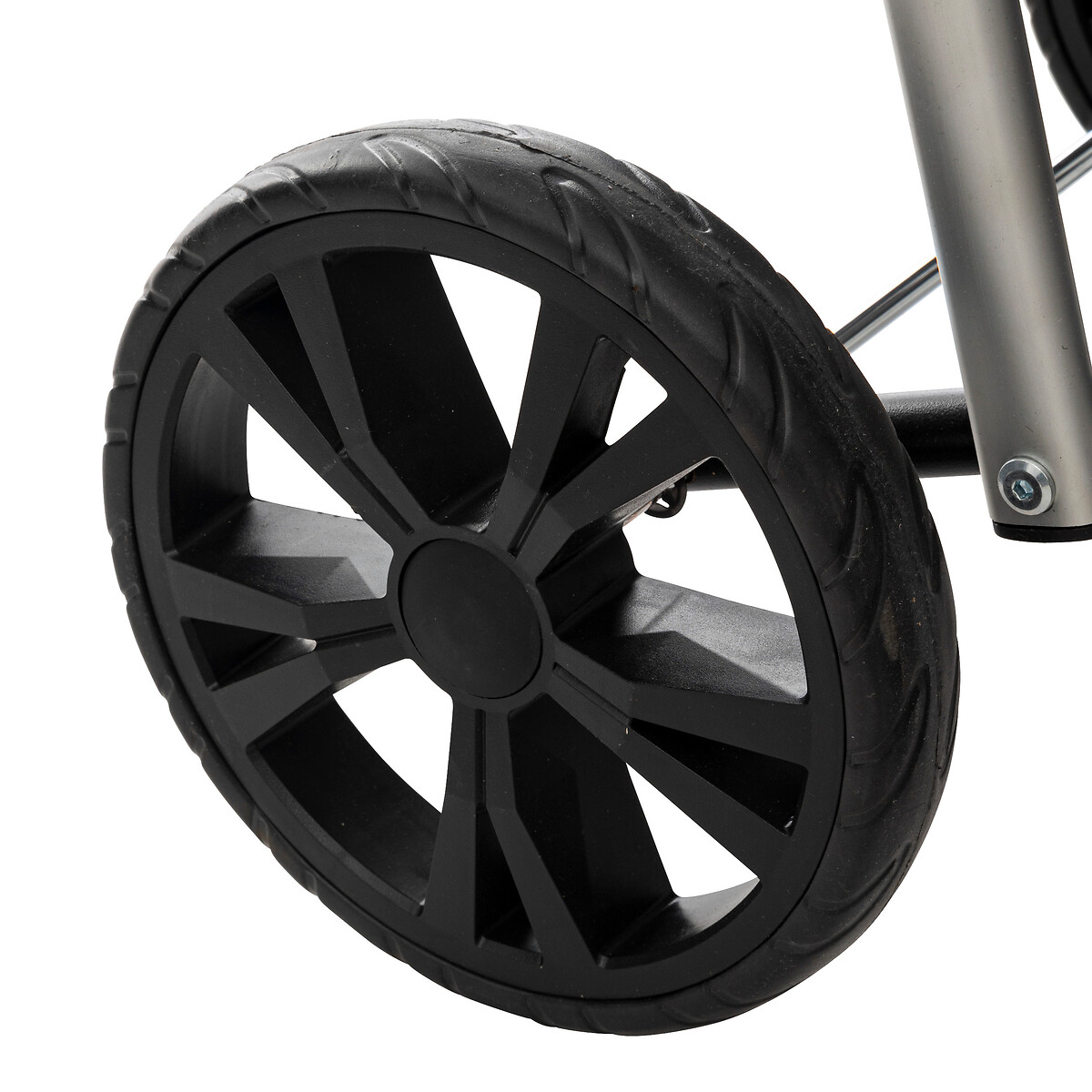 Chariot pliant 4 roues, gris 