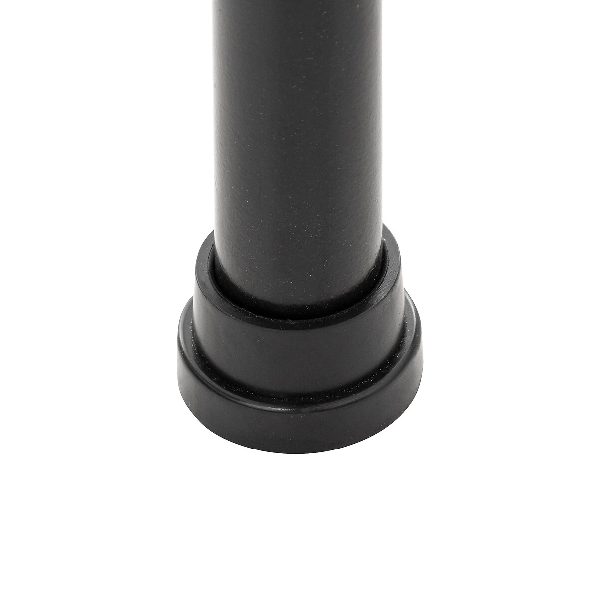 Étagère de douche télescopique rectangle, noir Blackalu