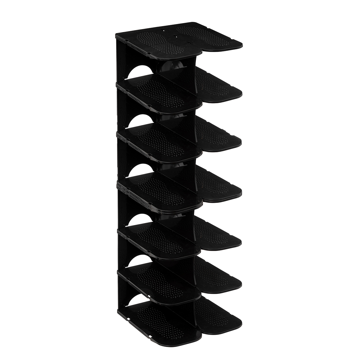 Range-chaussures x4, plastique Spacy