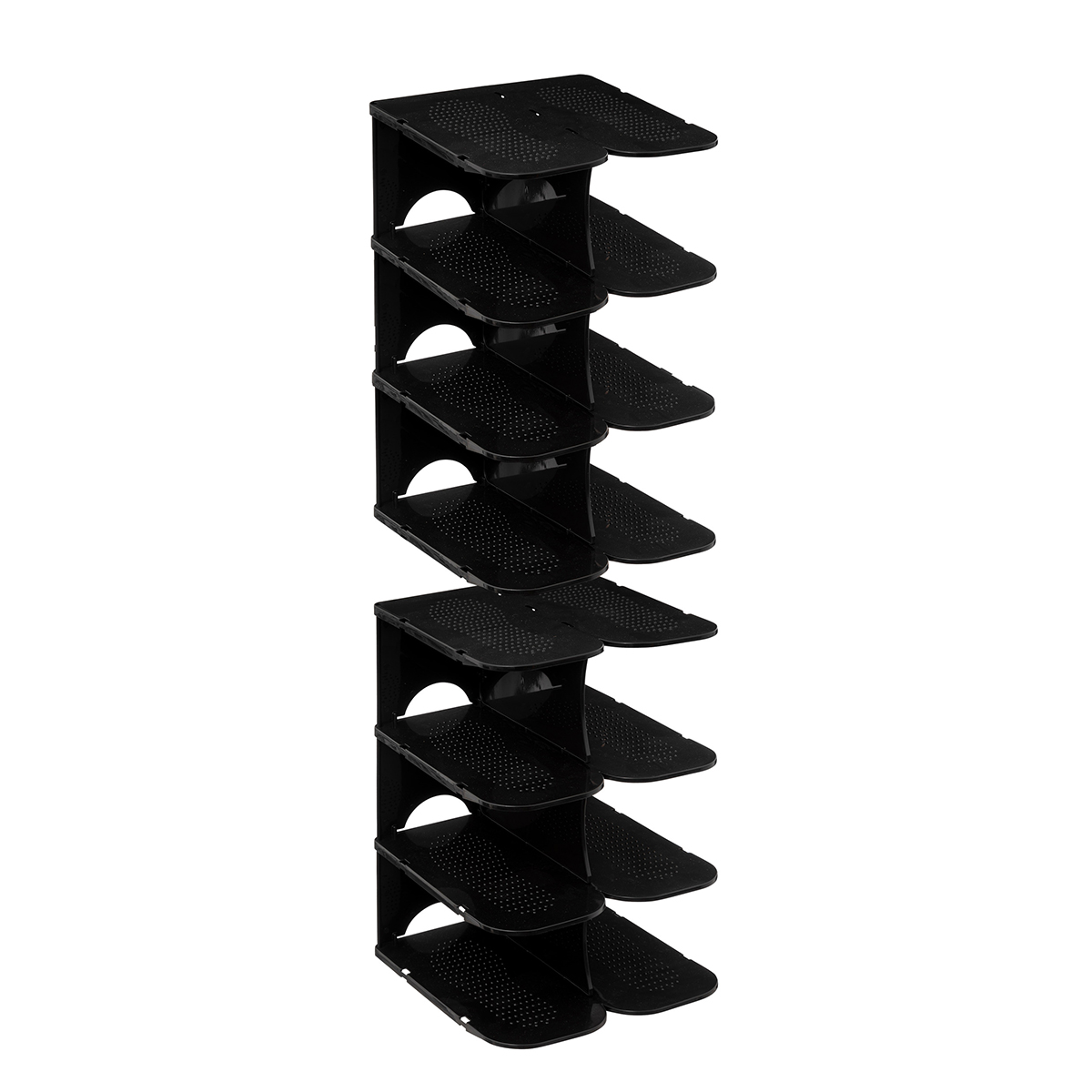 Range-chaussures x4, plastique Spacy