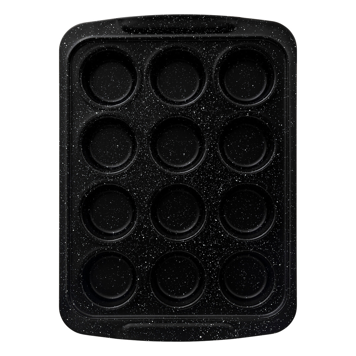 Moule 12 muffins 32x13,5cm, acier Caractère