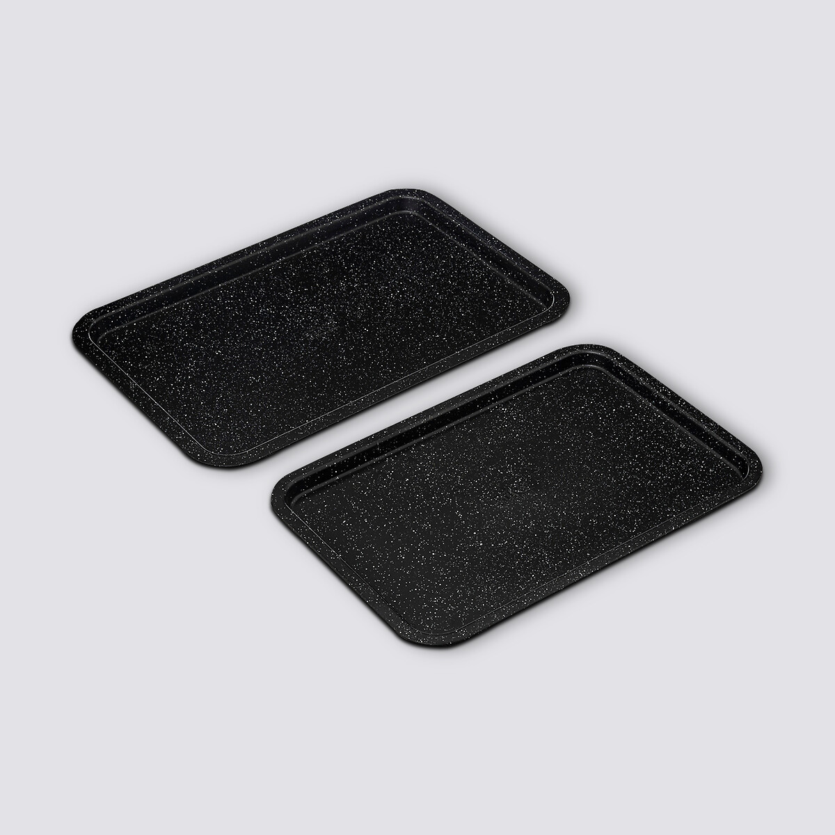 2 plaques de cuisson en acier Caractère