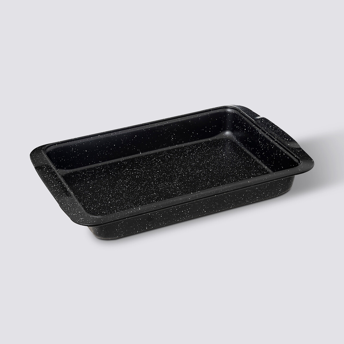 Plat rectangle 39x25cm, acier Caractère