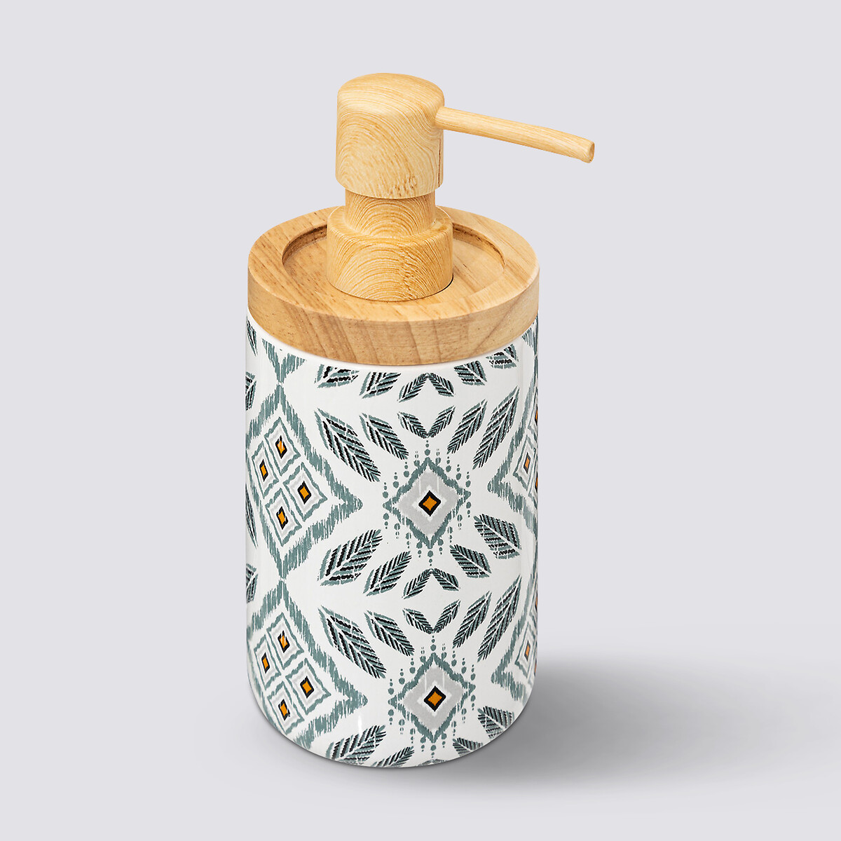 Distributeur de savon, blanc et vert Hapache