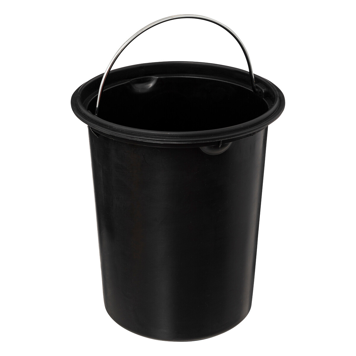 Poubelle soft close 3l, noir et beige Canvas