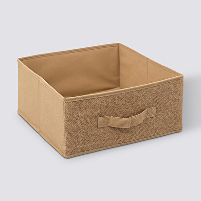 Panier toile de jute 31x15cm Mix'n modul