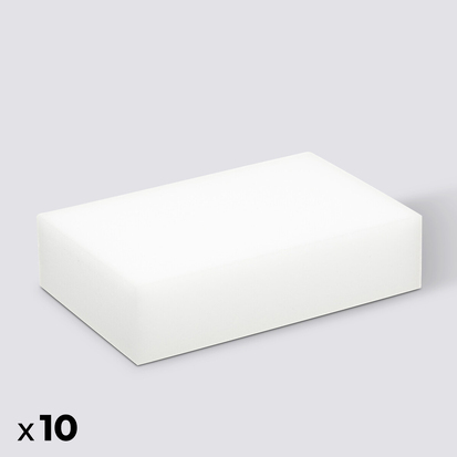 Lot de 10 éponges magiques 