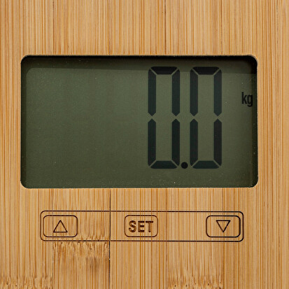 Balance pèse personne impédancemètre, bambou 