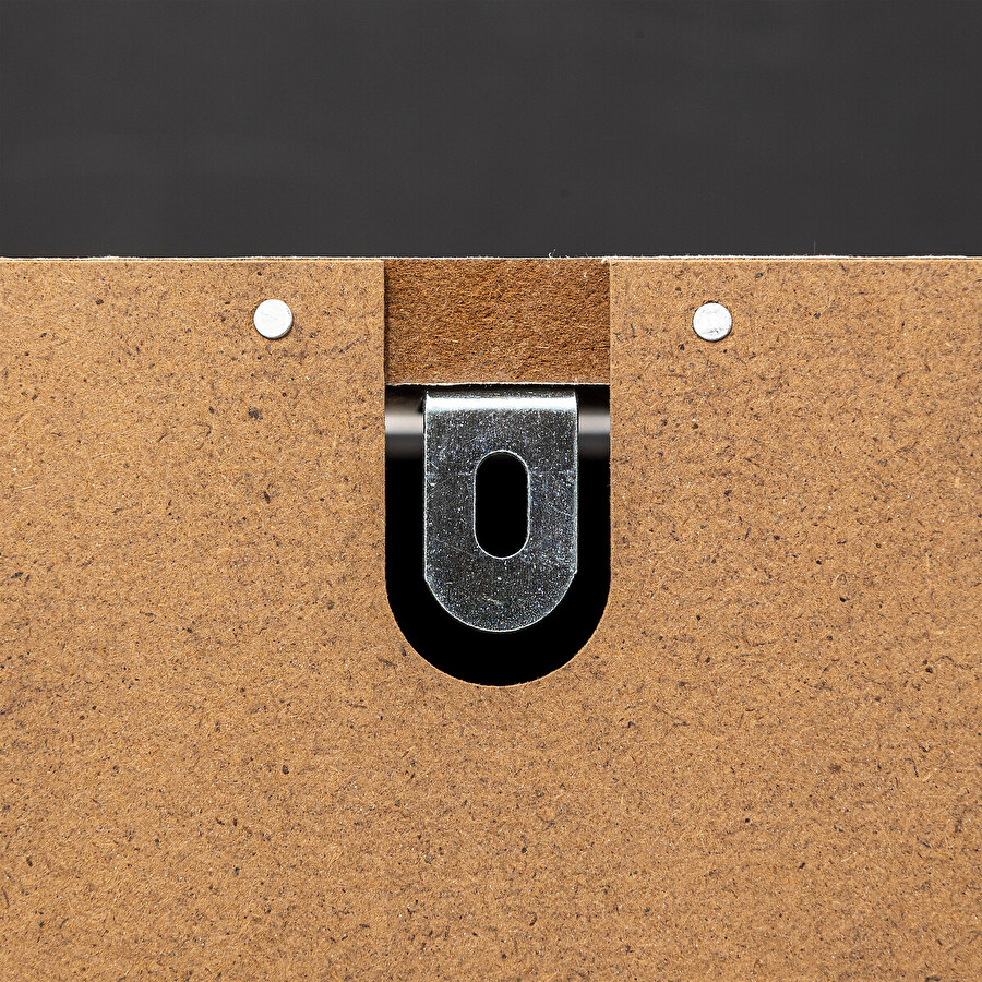 Meuble range-chaussures x24 miroir, effet chêne Drawy