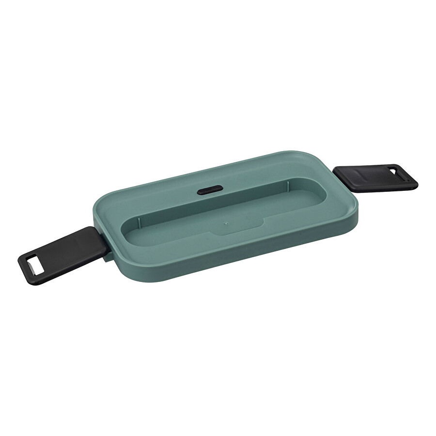 Lunch box double compartiments avec couverts 