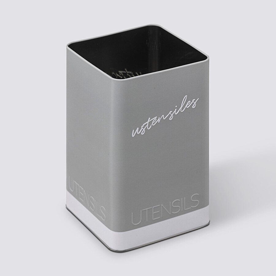 Pot à ustensiles, gris Color edition