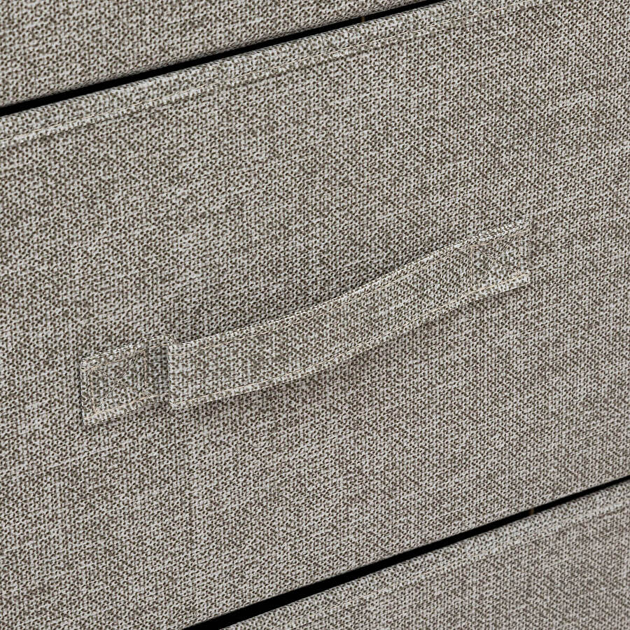 Rangement haut 5 tiroirs, gris clair Tissa