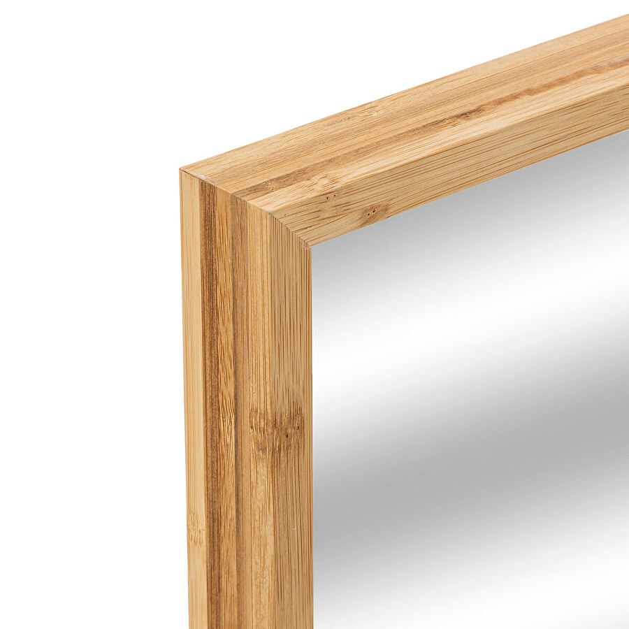 Miroir mural 34x44cm, bambou