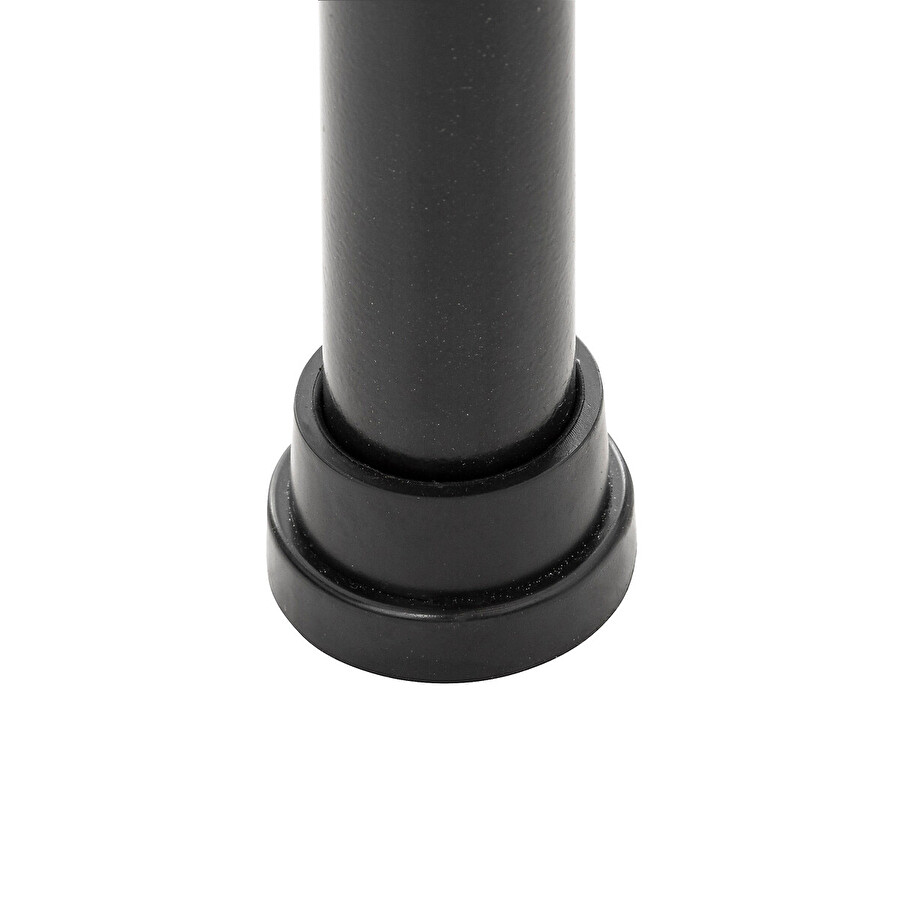 Étagère de douche télescopique rectangle, noir Blackalu