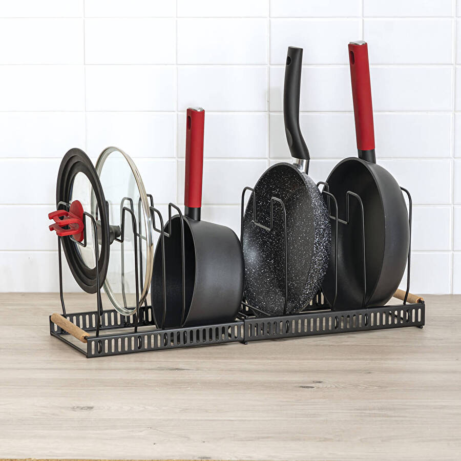 Rack extensible poêles/casseroles 