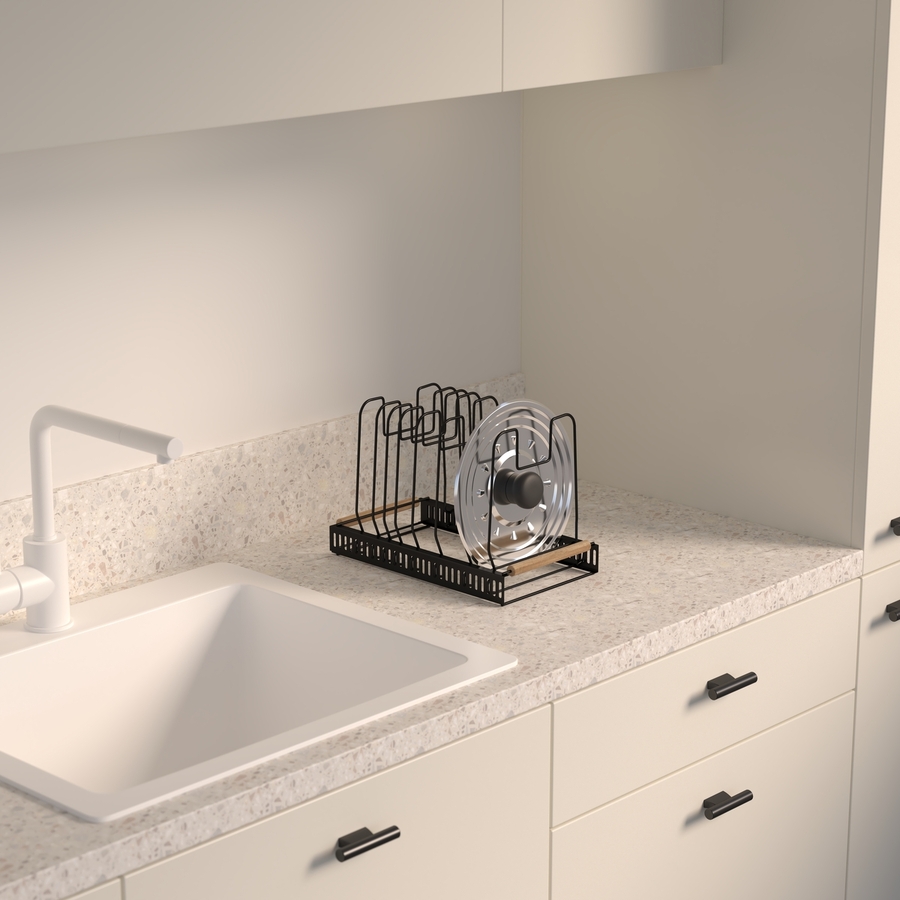 Rack extensible poêles/casseroles 