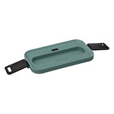 Lunch box double compartiments avec couverts 