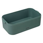 Lunch box double compartiments avec couverts 