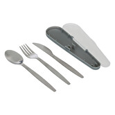 Set couverts et boites, inox 