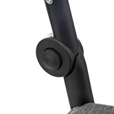 Chariot pliant 4 roues, gris 