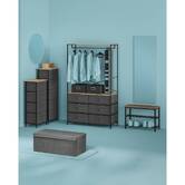 Dressing penderie 6 tiroirs Tissa