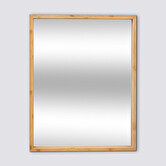Miroir mural 34x44cm, bambou