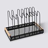 Rack extensible poêles/casseroles 