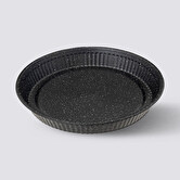 Plat à tarte 29cm, acier Caractère