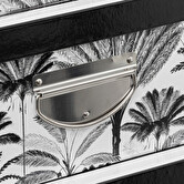 6 boîtes coins métal, noir et blanc Box'