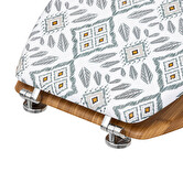 Abattant wc, blanc et vert Hapache