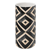 Brosse wc, noir et beige Canvas