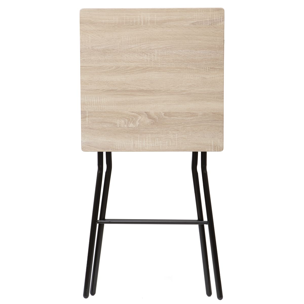 Table de bar et 2 chaises pliantes 