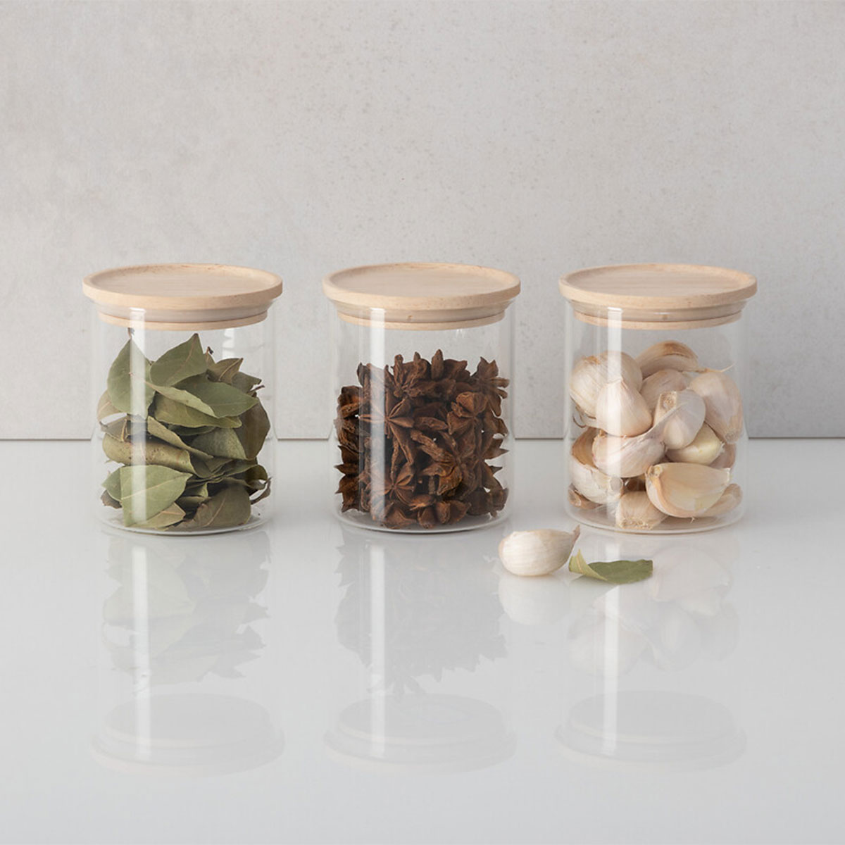 Lot de 9 bocaux de conservation hermétiques en verre 350ml Hermet